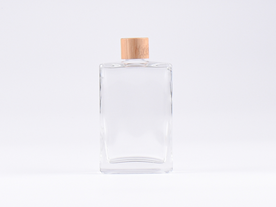 Glasflasche-mit-Schraubverschluss-Tropfmontur-Bambus