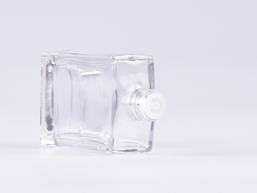 Glasflasche-mit-Schraubverschluss-Tropfmontur-Bambus