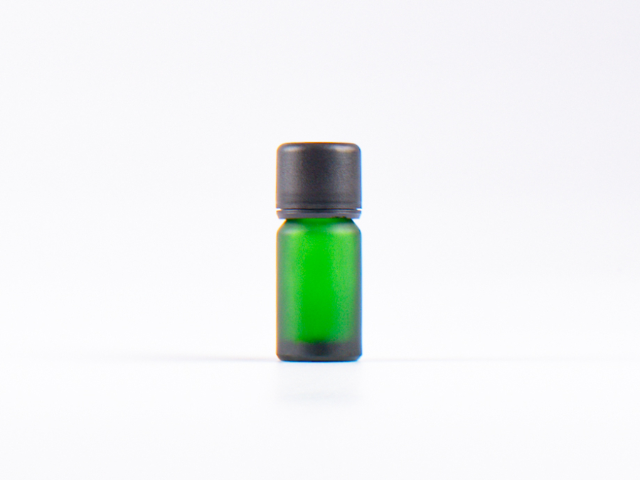 Grünglasflasche 10ml, mit Schraubverschluss OV