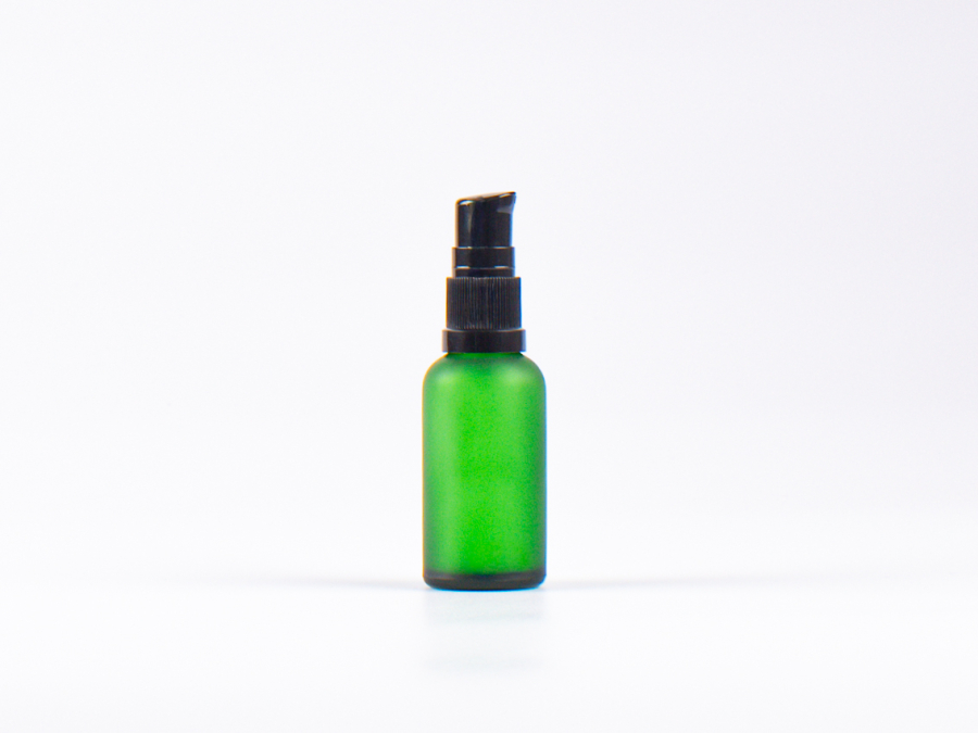 schwarzglas-flasche-lotionspumpe-alu