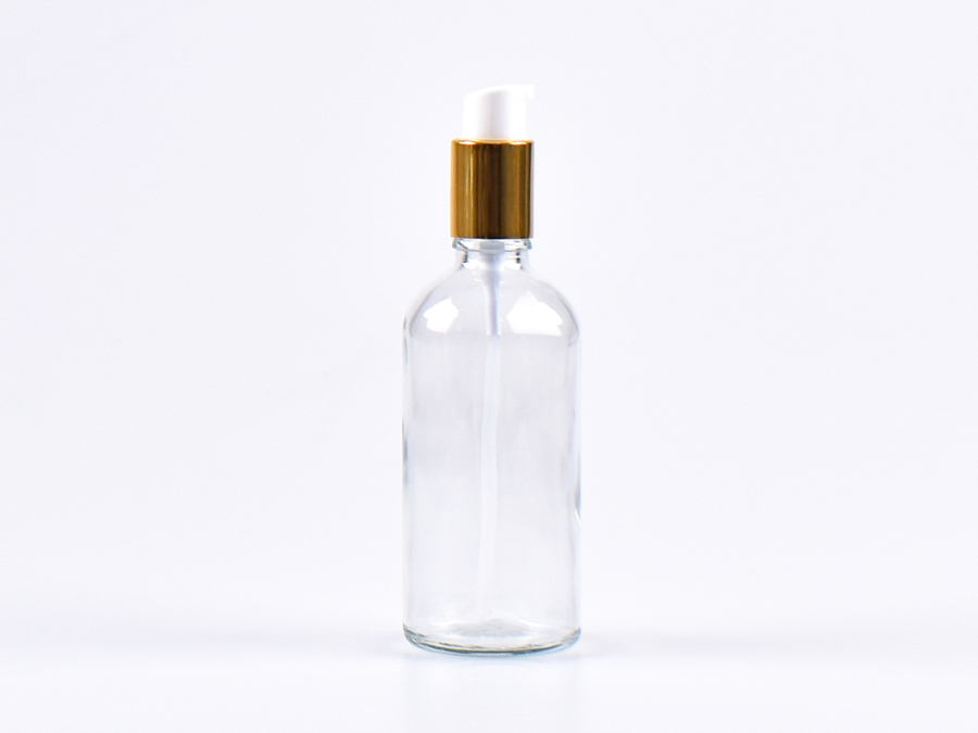 Flasche-Klarglas-Pumpe-100ml