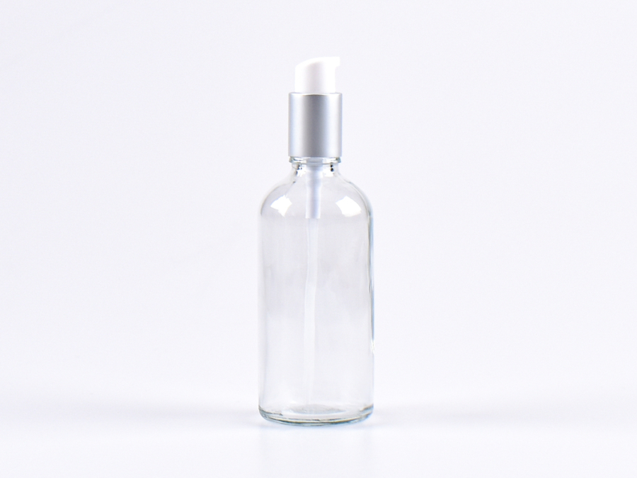 Flasche-Klarglas-Pumpe-100ml