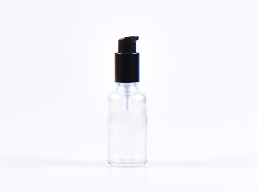Flasche-Klarglas-Pumpe-30ml