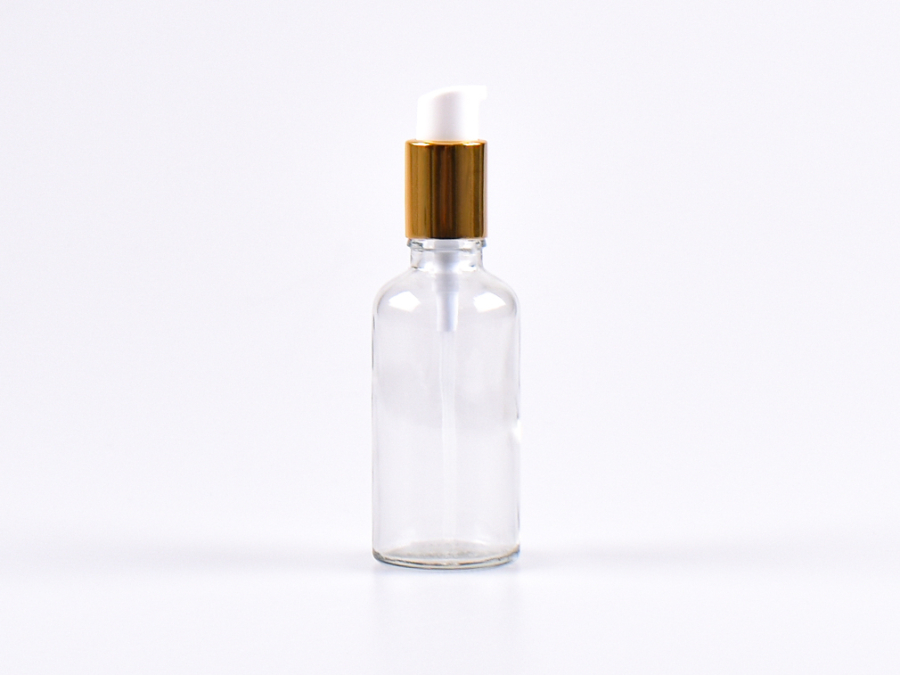 Flasche-Klarglas-Pumpe-30ml