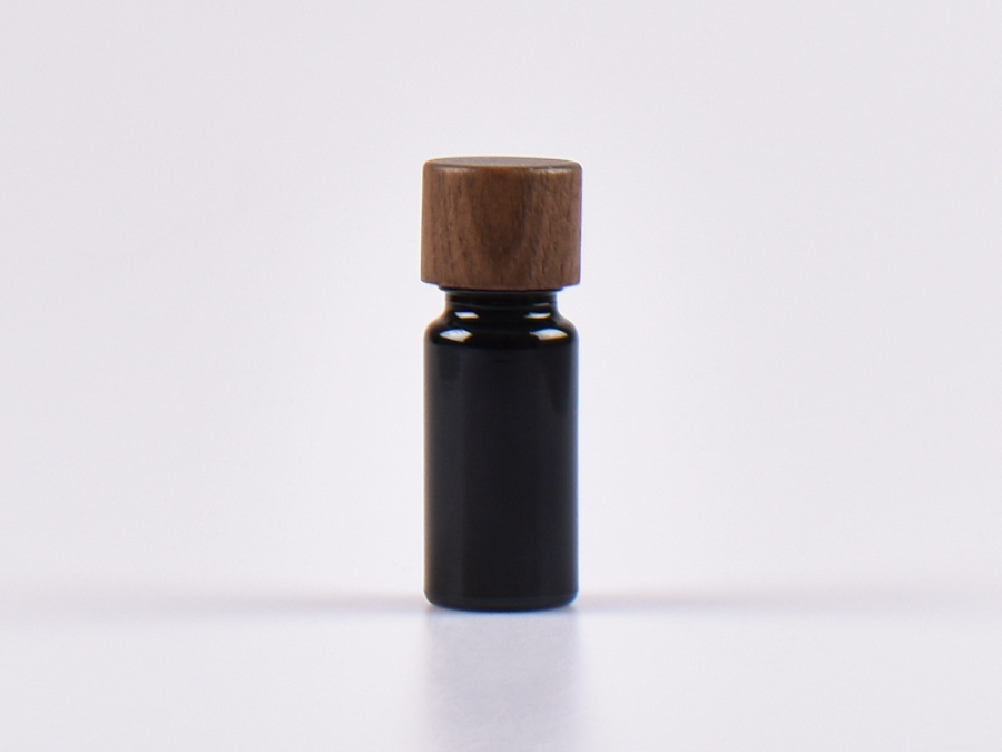 MIRON Violettglasflasche 10ml, mit Tropfmontur Walnut