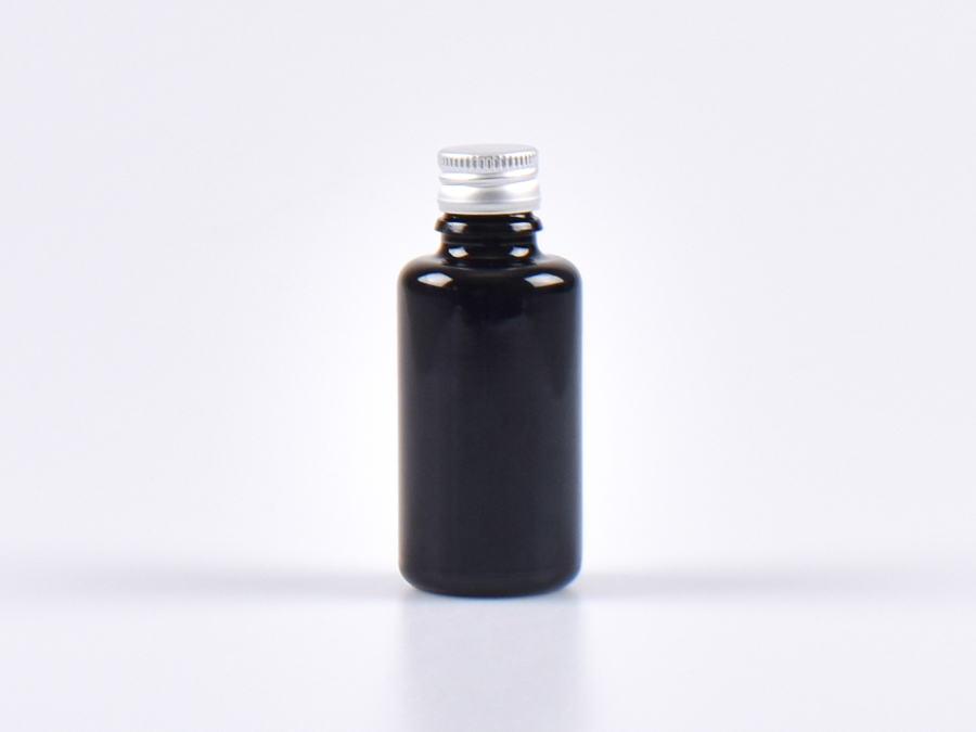 MIRON Violettglasflasche 30ml, mit Aludeckel