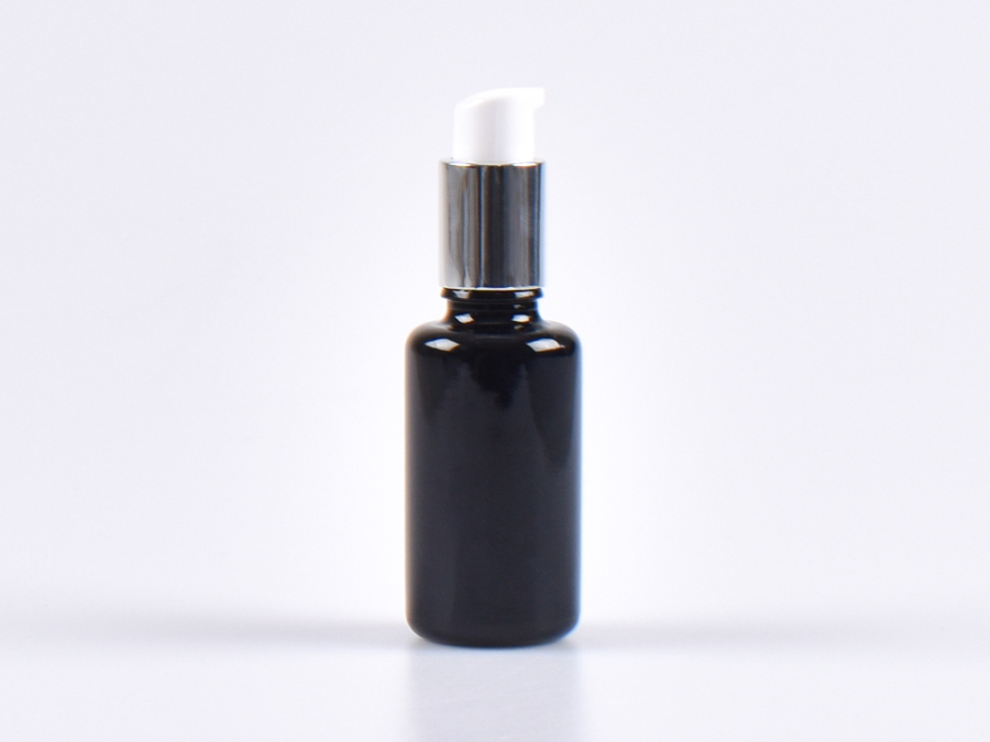 lotionspumpe-kosmetik-silber-schwarz-30ml