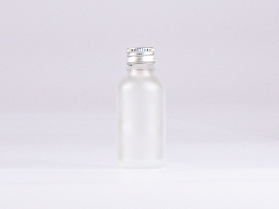 kosmetikflasche-glas-schwarzmatt-golddeckel