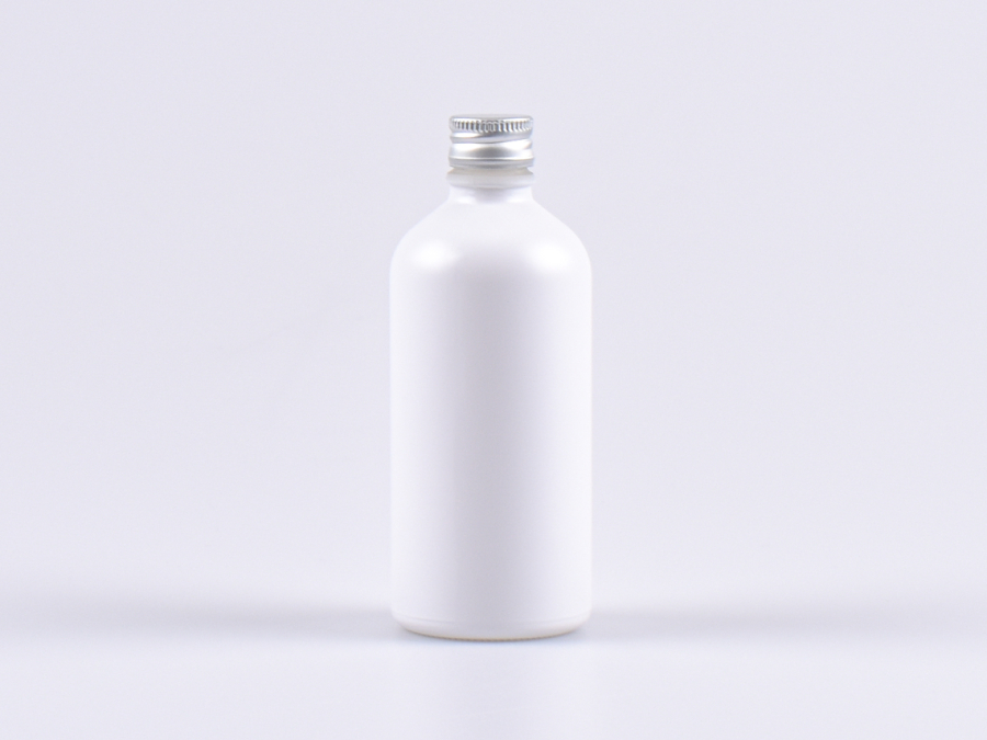 glasflasche-weiss-100ml-aludeckel-silber