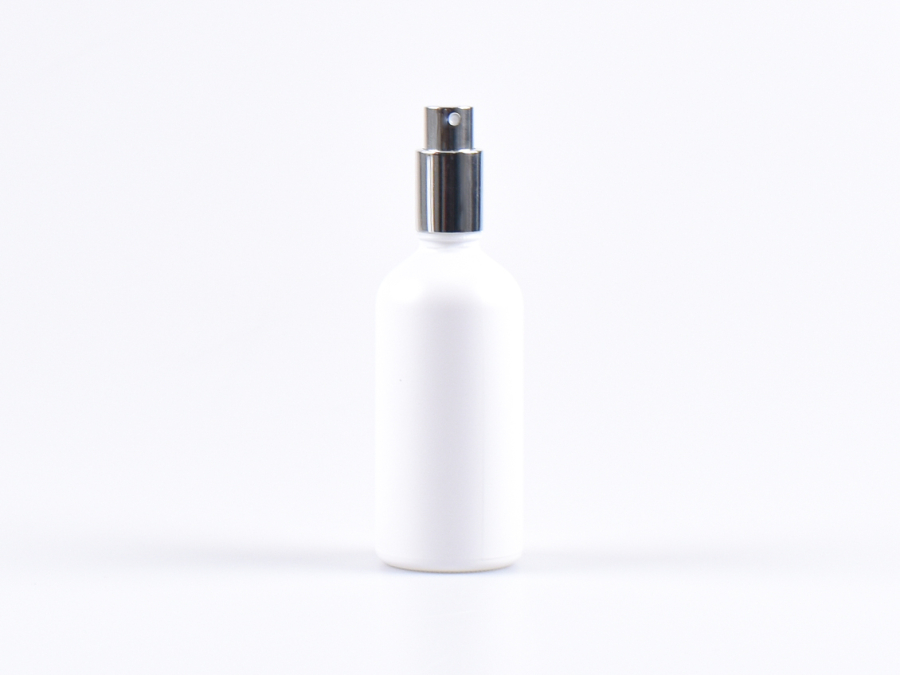 sprayflasche-glas-weiss-mattiert