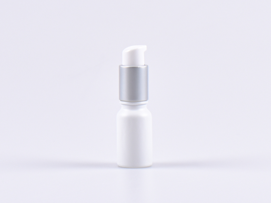 glasflasche-weiss-matt-10ml-pumpe