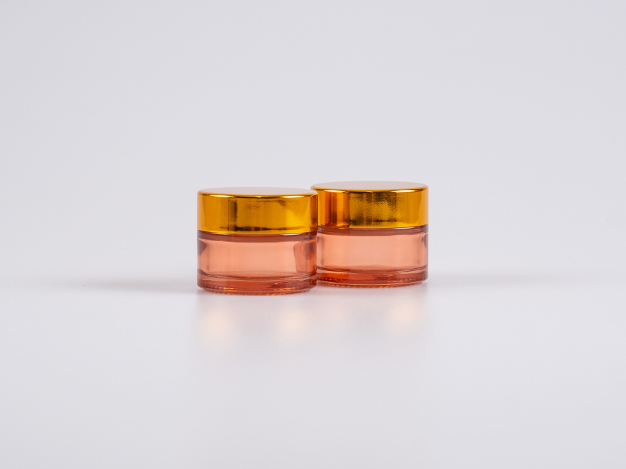 Salbendose "Lucy", 15ml, mit Deckel gold