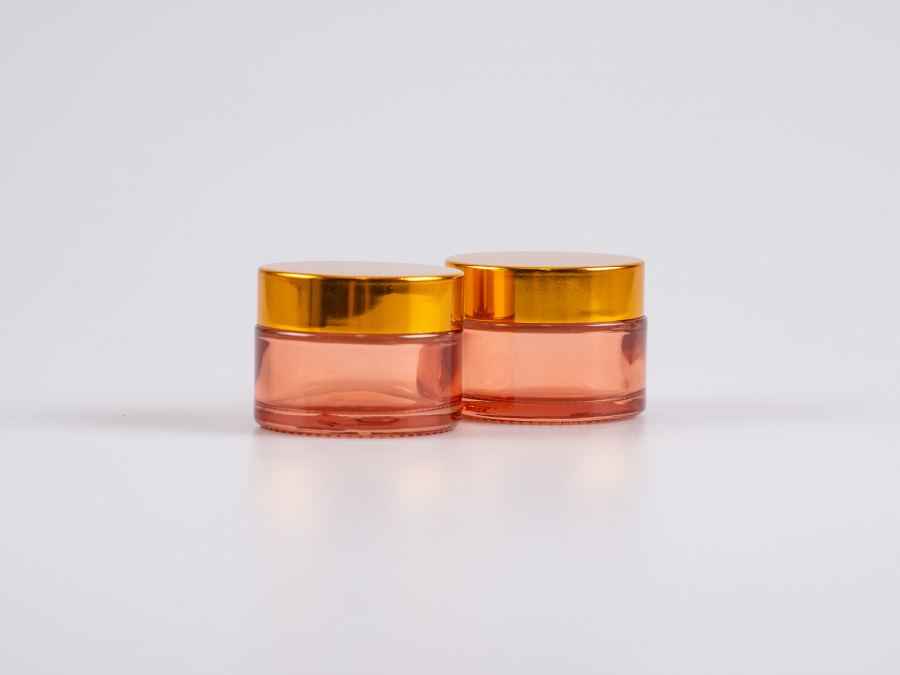 Salbendose "Lucy", 30ml, mit Deckel gold