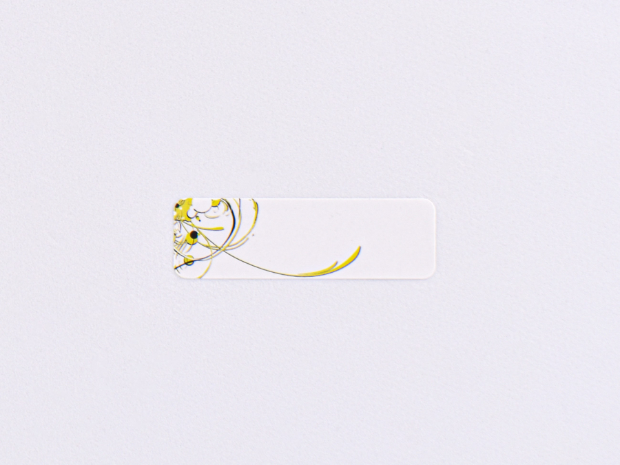 Etikette "Flower", Sujet 1, 18 Stck.