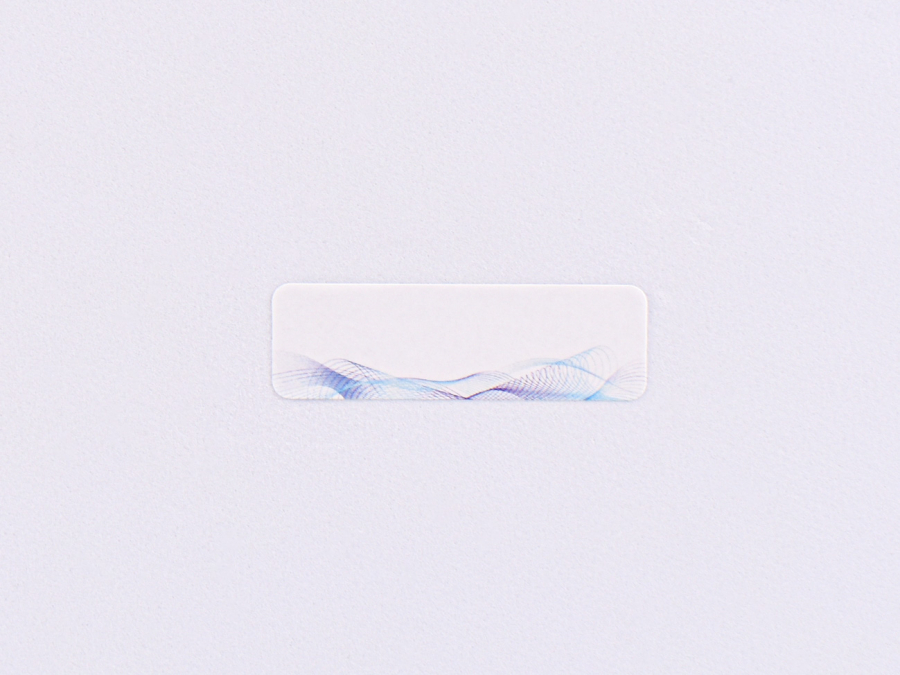 Etikette "Wave", Sujet 3, 18 Stk.