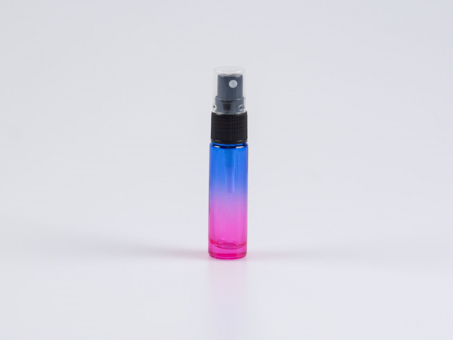 Zerstäuberflasche "Farbverlauf", Glas, 10ml,