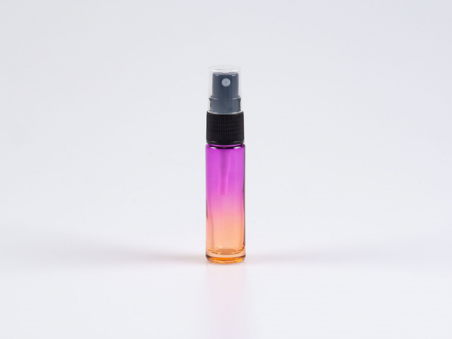 Zerstäuberflasche "Farbverlauf", Glas, 10ml,