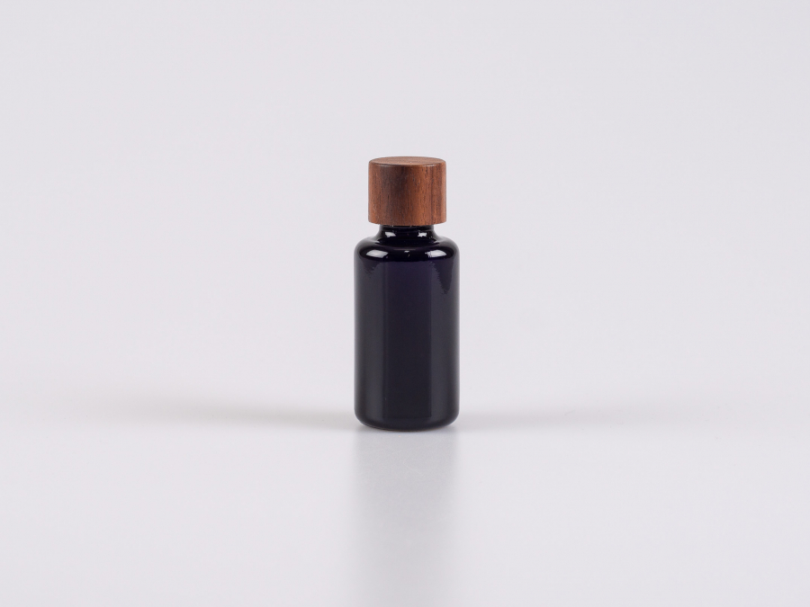 MIRON Violettglasflasche 30ml, mit Tropfmontur Walnut