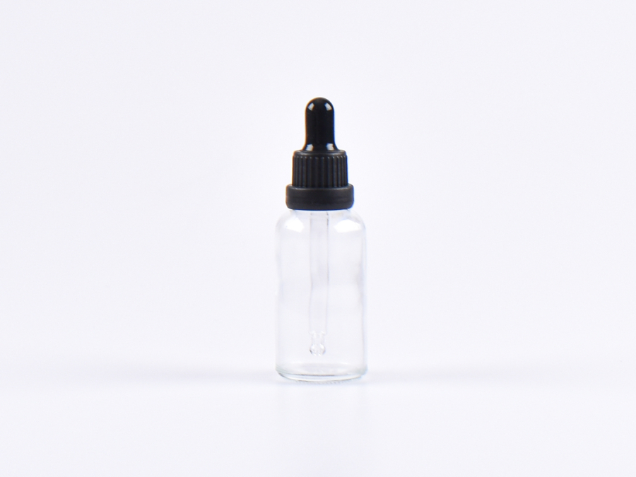 Flasche-Klarglas-OV-Verschluss-Pipette