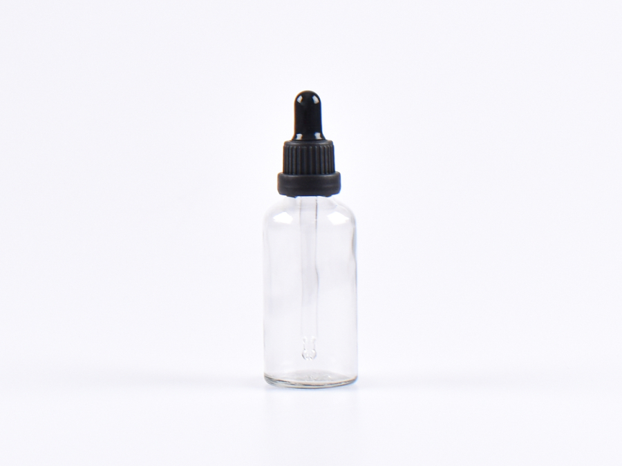 Flasche-Klarglas-OV-Verschluss-Pipette
