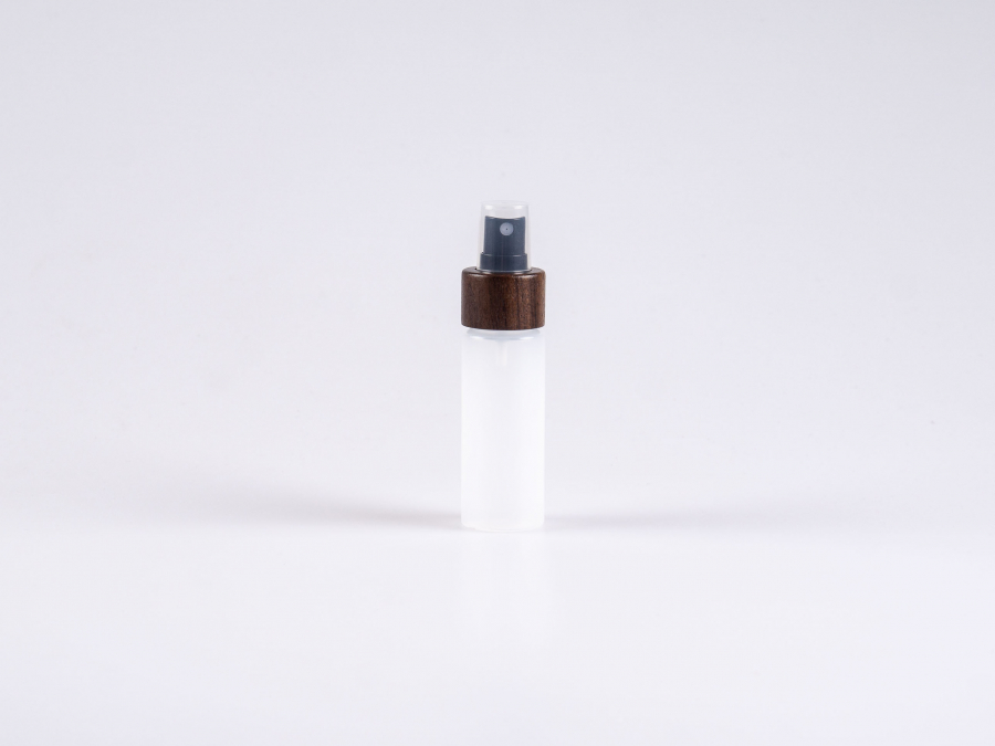 Flasche "Nasa" 50ml, LD-PE, mit Zerstäuber Walnut