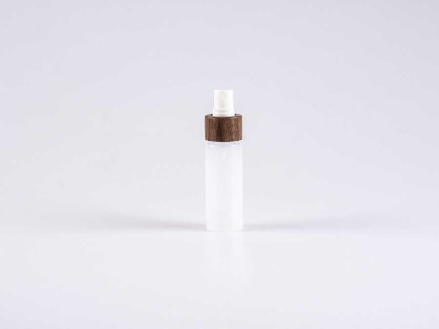Flasche "Nasa" 50ml, LD-PE, mit Zerstäuber Walnut