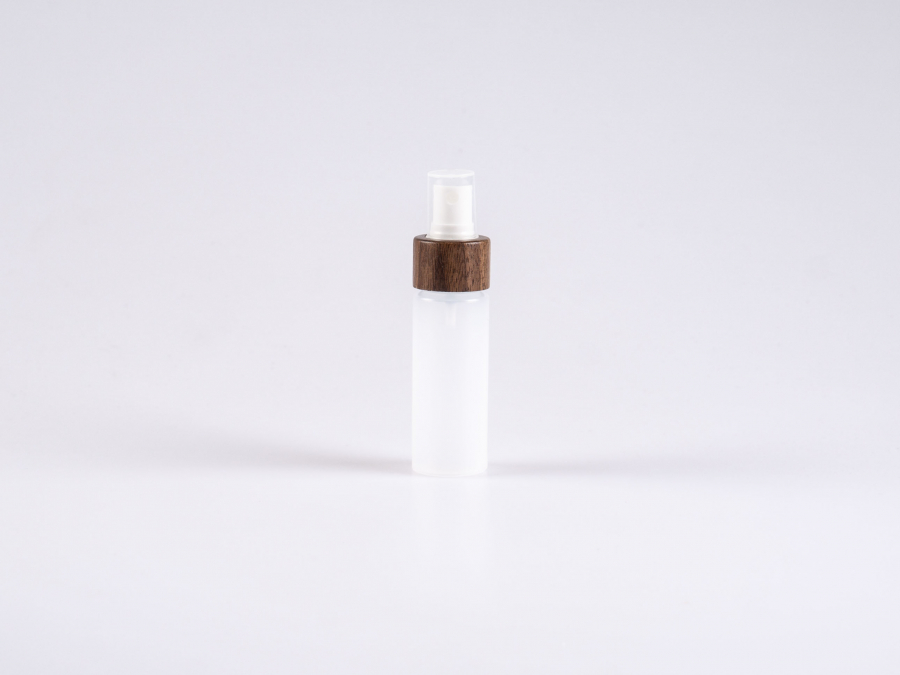 Flasche "Nasa" 50ml, LD-PE, mit Zerstäuber Walnut