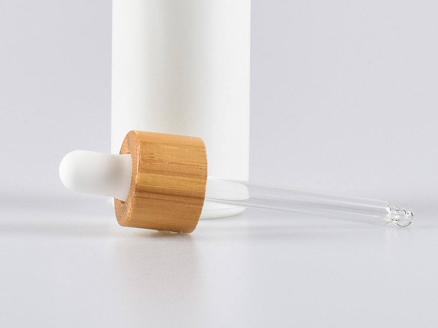 Pipettenmontur Bambus, DIN18, OV-Verschluss,  frei kombinierbar