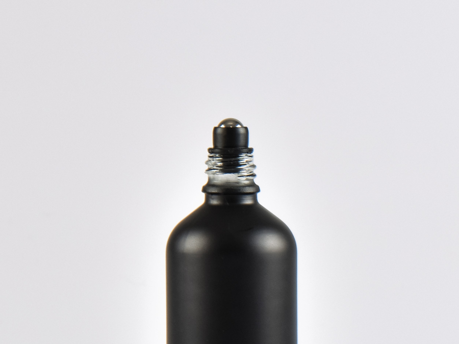 Roll-On-Aufsatz, Kugel Glas oder Edelstahl, DIN18, frei kombinierbar