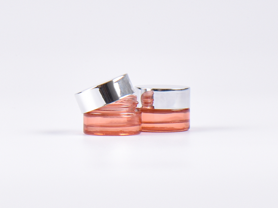 Salbendose "Lucy", 7ml, mit Deckel silber