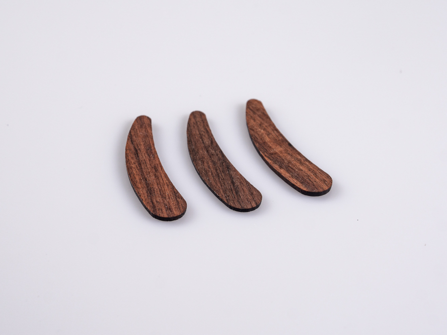 Crème-Salbenspatel Walnut, 5 Stk.