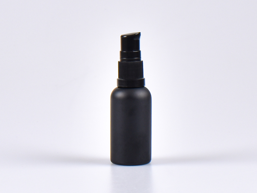 schwarzglas-flasche-lotionspumpe-alu