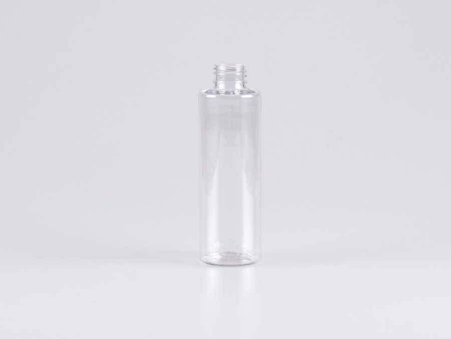 Flasche "Sharp" 150ml, PET glasklar, 24/410, ohne Montur