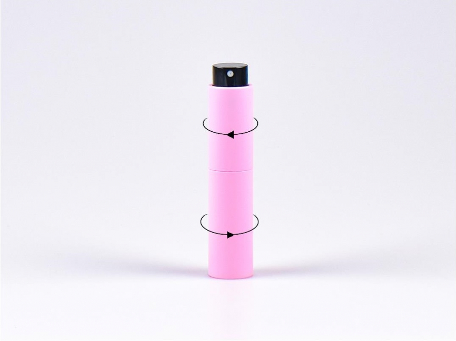 Zerstäuber "Twist", pastell, rosa, 10ml