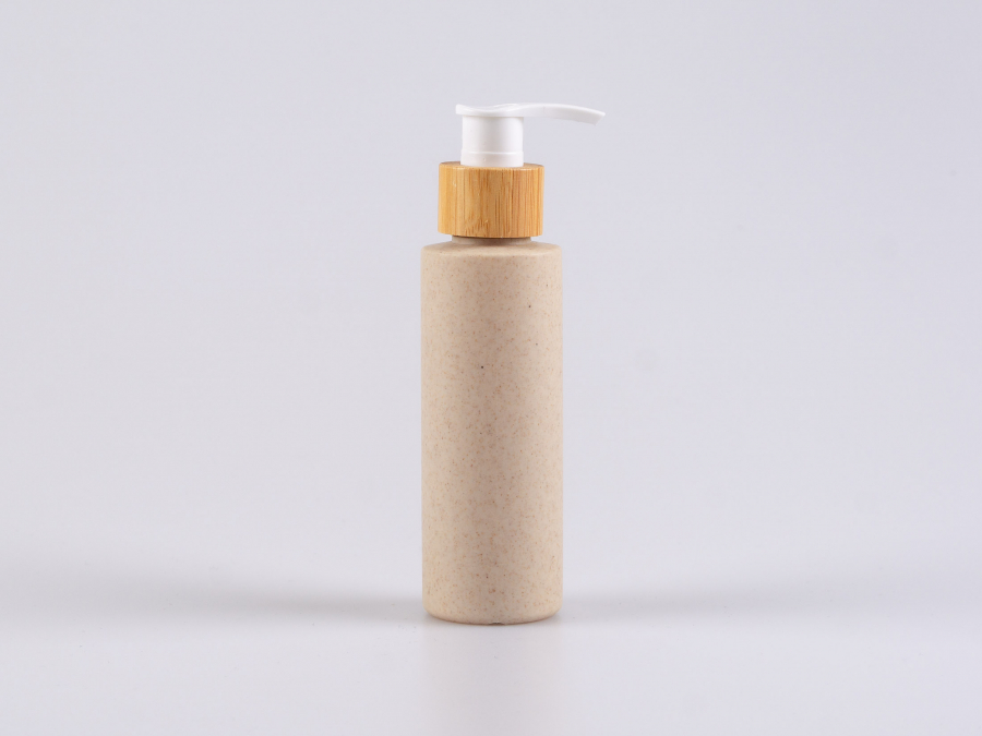 Bioflasche "CERES",  400ml, mit Dispenser Bambus