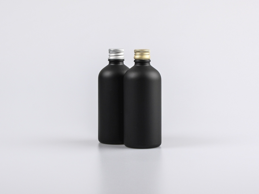 schwarzglas-flasche-100ml-matt-aludeckel