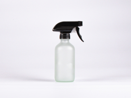 Glasflasche säuremattiert, 250ml, mit Triggerspray