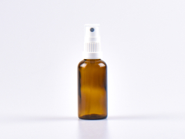 Rachenspray, braunglas-flasche