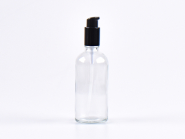 Flasche-Klarglas-Pumpe-100ml