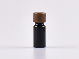 MIRON Violettglasflasche 10ml, mit Schraubverschluss Walnut