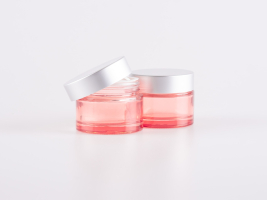 Salbendose "Lucy", 50ml, mit Deckel silber