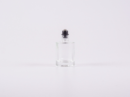Glasflasche "Raoul" 30ml, mit Roll-On Glas/Stahl