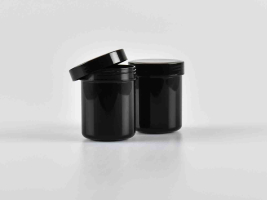 Salbentöpfchen, 50ml, schwarz