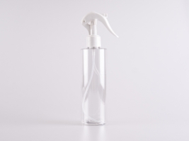PET Flasche "Sharp" 250ml, mit Triggerpumpe