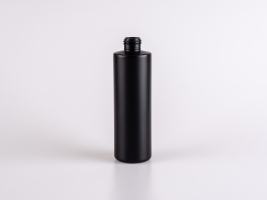Flasche "Tara" 250ml, HD-PE matt-schwarz, ohne Montur
