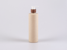 Bioflasche "CERES",  400ml, mit Dispenser Walnut